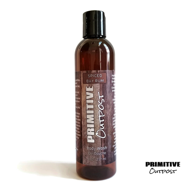 Spiced Bay Rum Natural Body Wash
