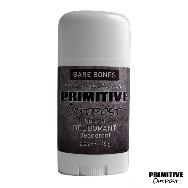 Unscented Natural Deodorant Stick for Sensitive Skin